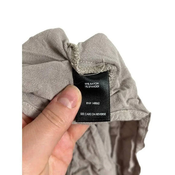 Torrid Ava Rayon Slub Cami Brown Plus Size 2 Rayon Stretch Women’s - Picture 6 of 7